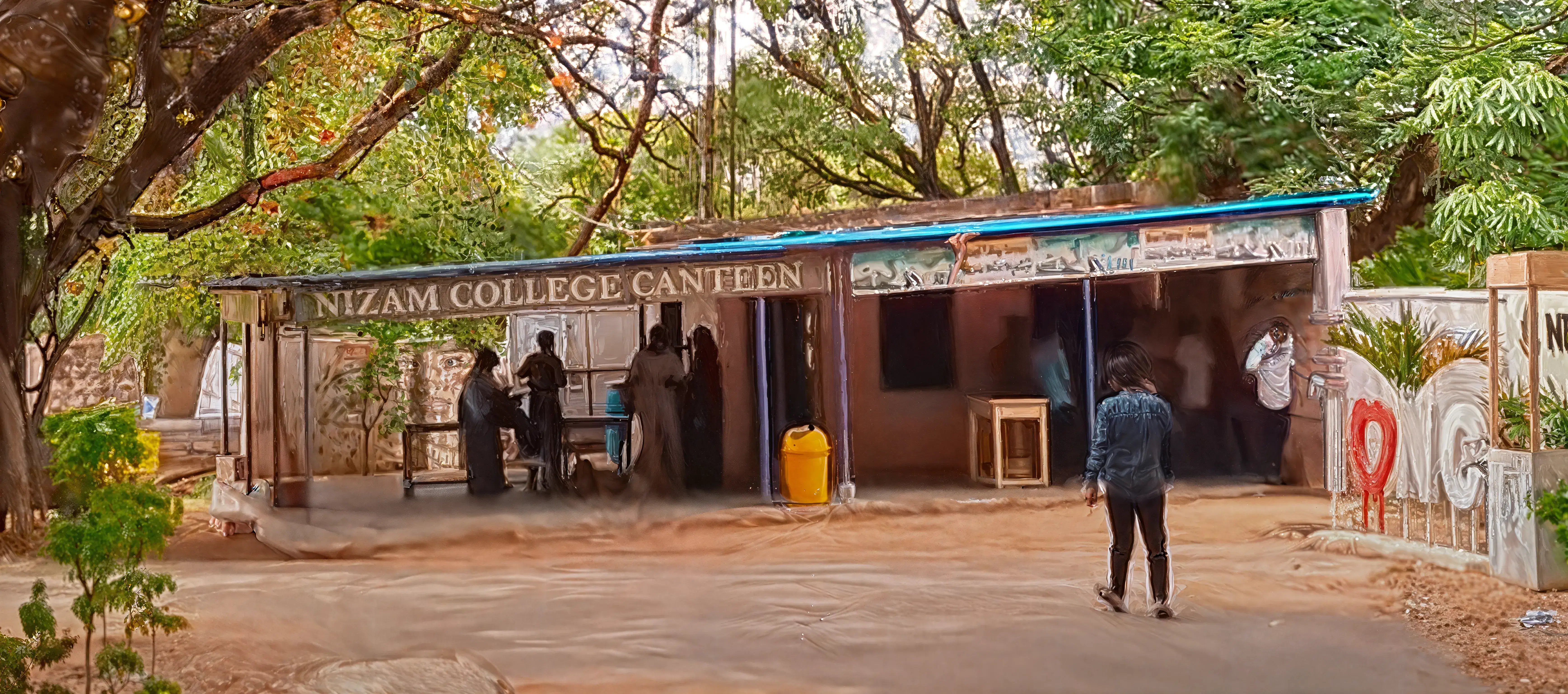Nizam College Hyderabad canteen photo 1